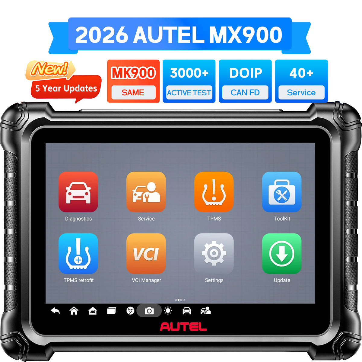 autel us autel maxicheck mx900 obd2 all system diagnostic scanner us ...