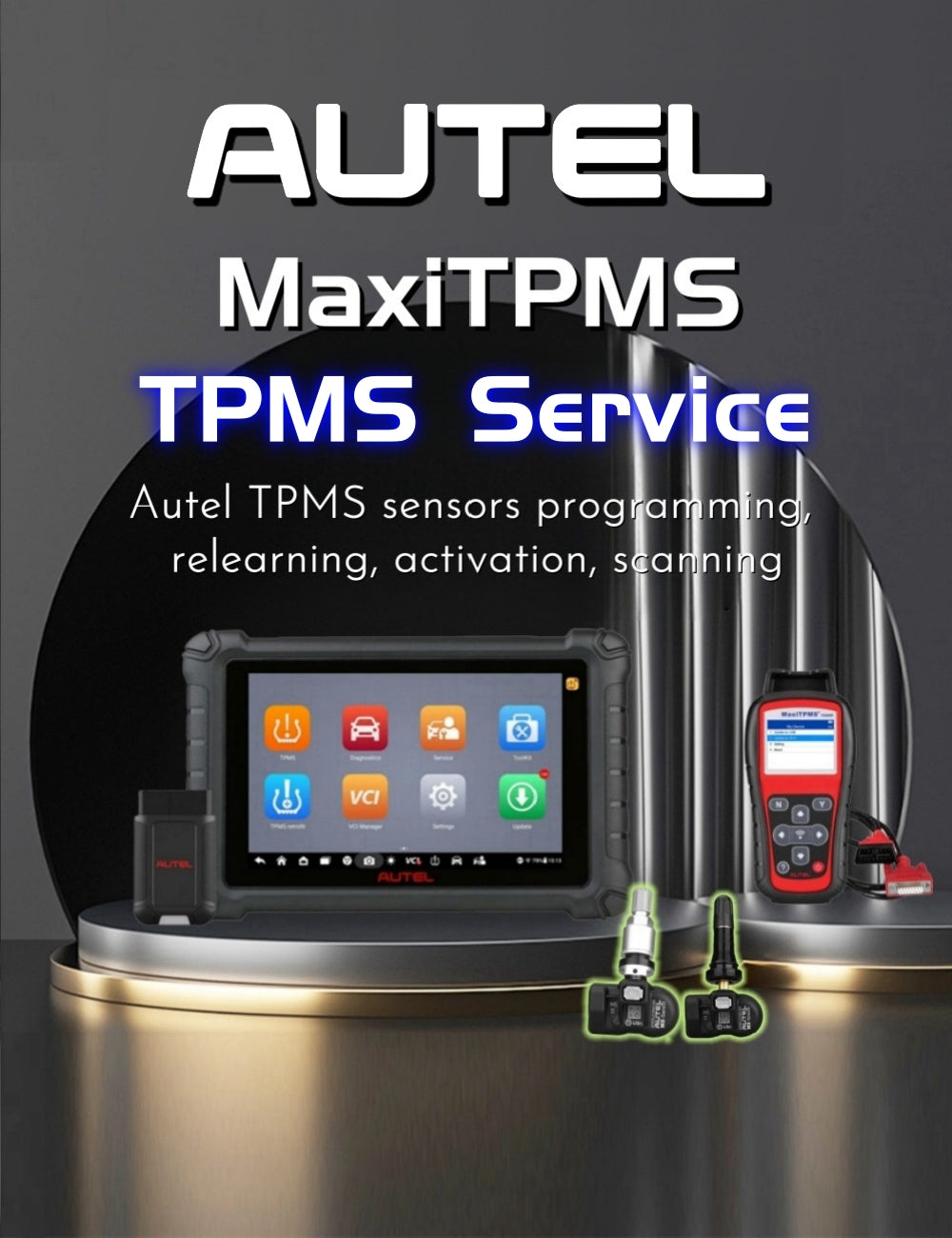 Autel Tpms Machine TPMS Service